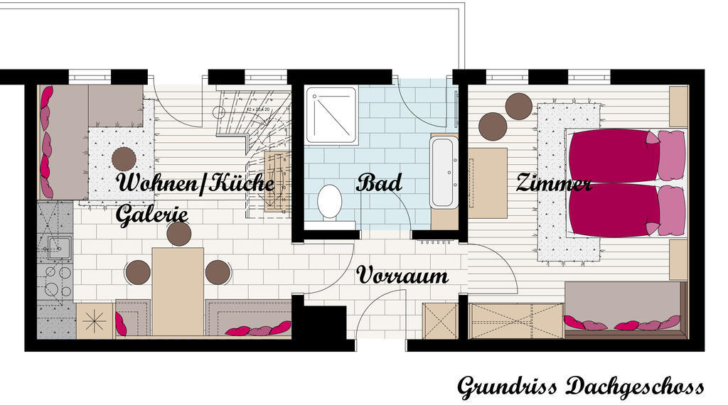 Apartmán Fuerthermoar Gut Kaprun Exteriér fotografie